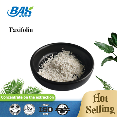 Ingredientes cosméticos naturales Taxifolin 5,7,3',4'-Flavan-On-Ol en polvo amarillo claro