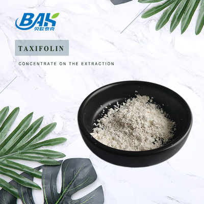 Ingredientes cosméticos naturales Taxifolin 5,7,3',4'-Flavan-On-Ol en polvo amarillo claro