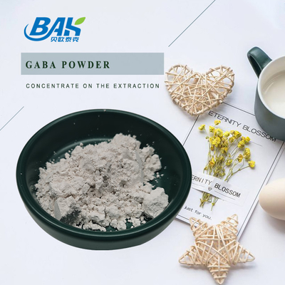 Suministro de fábrica de ácido gamma-aminobutírico natural 99% GABA en polvo