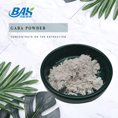 Suministro de fábrica de ácido gamma-aminobutírico natural 99% GABA en polvo