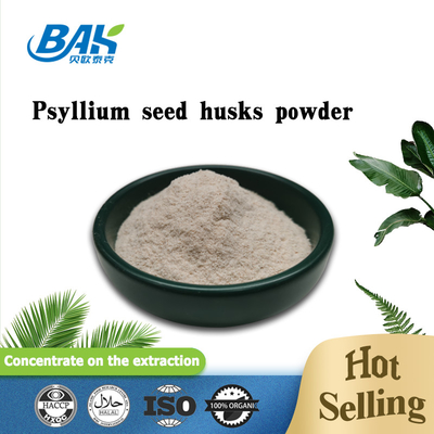 95% - 98% Polvo de cáscara de semilla de psyllium Polvo de cáscara de psyllium de fibra dietética a granel