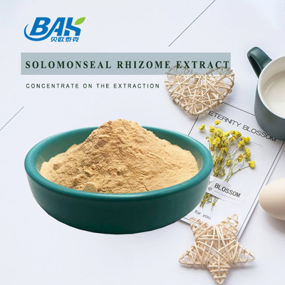 Venta caliente Polygonatum Sibiricum extracto de rizoma rojo suplementos de refuerzo inmunológico 10:1 20:1