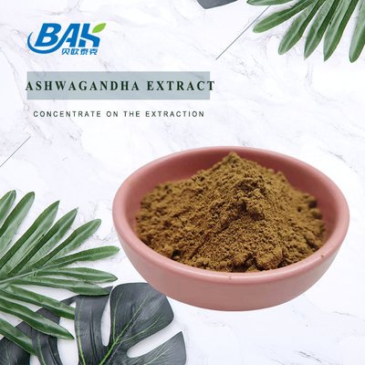 El extracto para hombre de Ashwagandha del suplemento de la salud del extracto de Withanolides pulveriza el 1% 2,5%