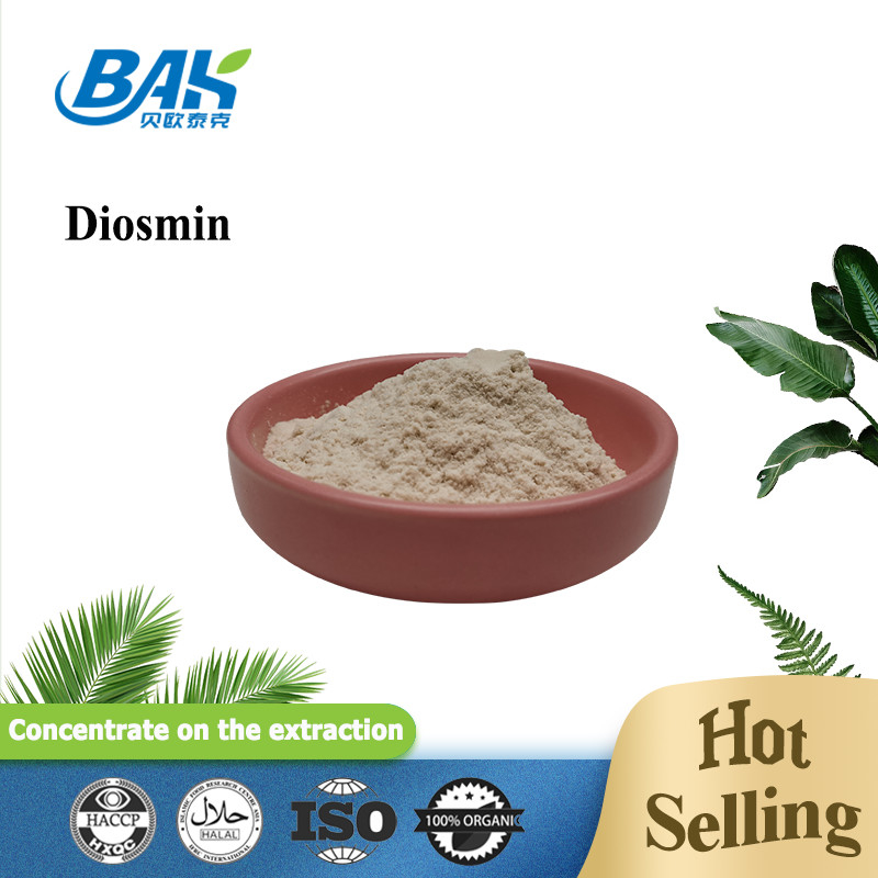 BAK Factory Wholesale CAS 520-27-4 Suplementos para mejorar la inmunidad Diosmina en polvo 90% - 98%