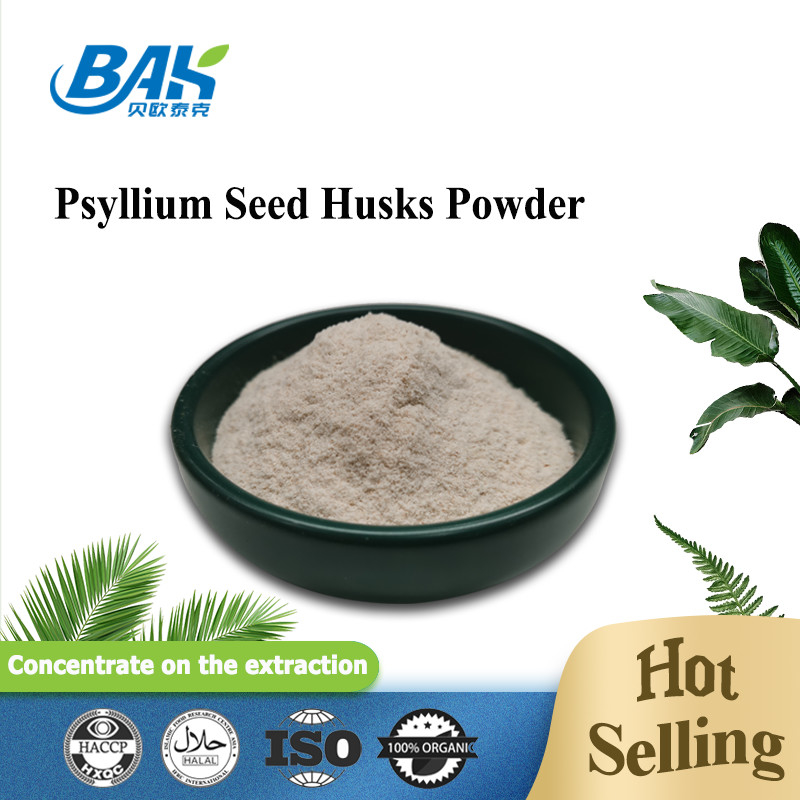 Las cáscaras de la semilla del Psyllium de Ovata del Plantago cargan la malla del paso 80 del polvo el 95% del suplemento de la pérdida