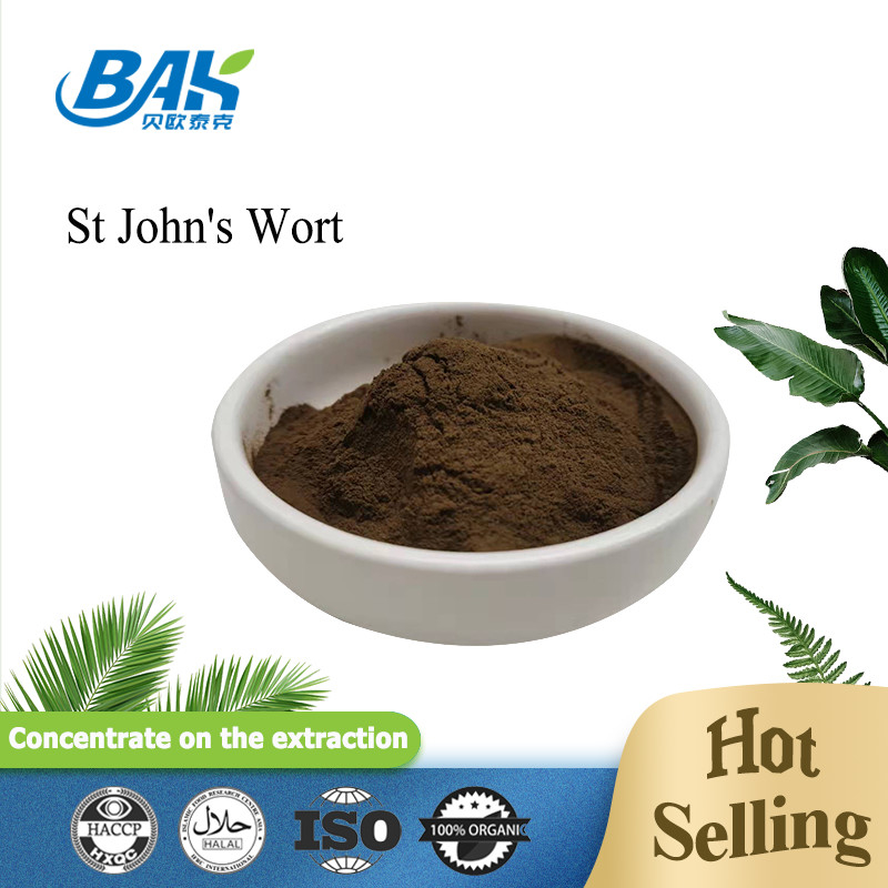 Hypericum Perforatum Extracto de hierba de San Juan Hipericina 0,3% Extracto vegetal en polvo