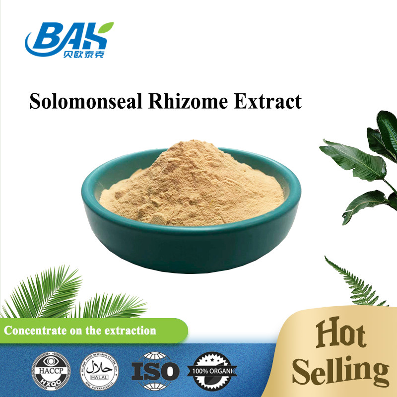 Venta caliente Polygonatum Sibiricum extracto de rizoma rojo suplementos de refuerzo inmunológico 10:1 20:1